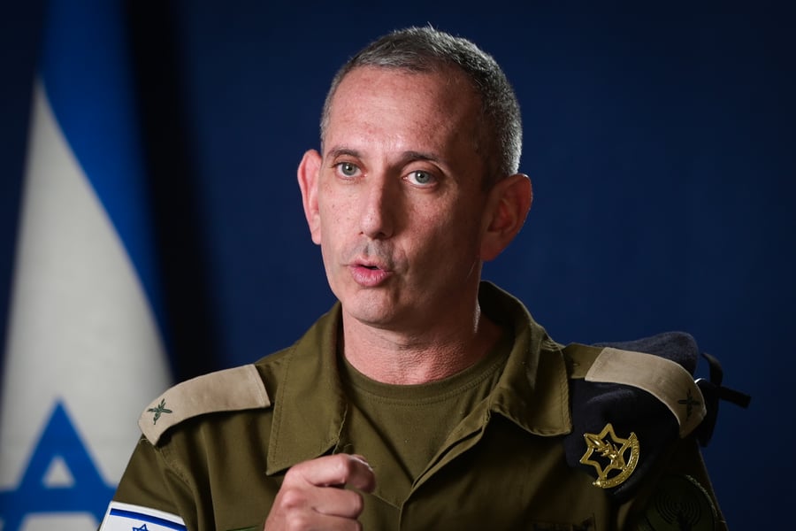 IDF Spokesperson Daniel Hagari.