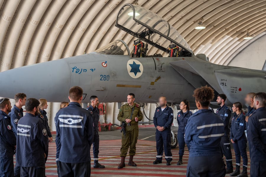 IDF Chief of Staff Herzi Halevi at Tel Nof Air Force base.