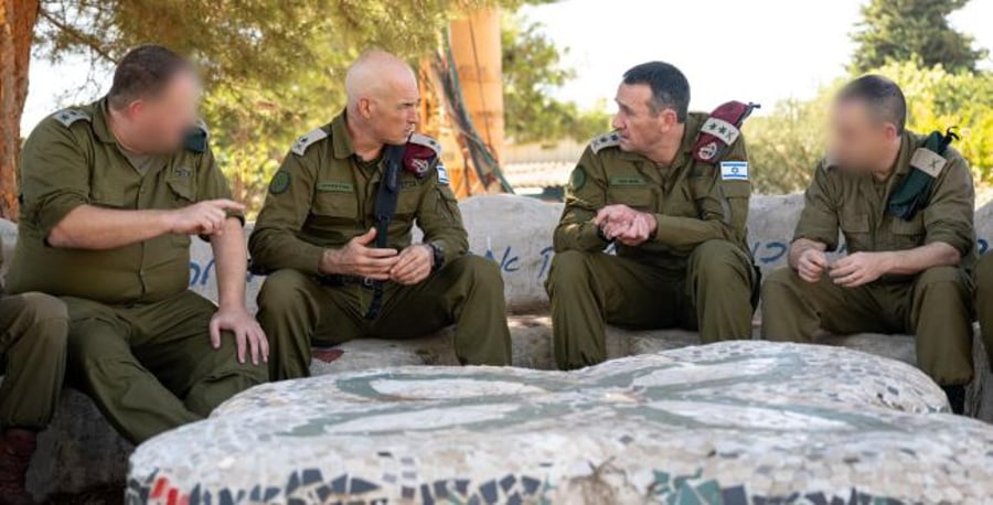 Halevi meeting with north command general in IDF situation assessment