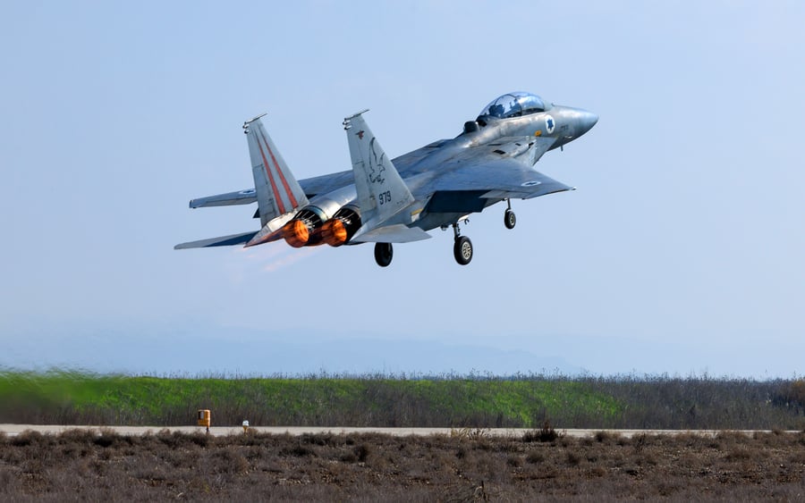 Israeli Air Force F-15.