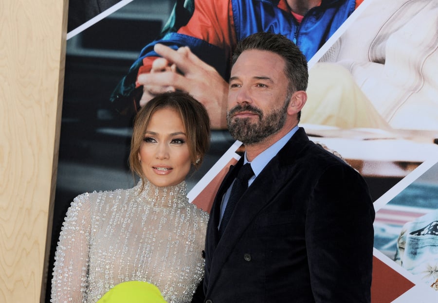 Jennifer Lopez and husband Ben Affleck 