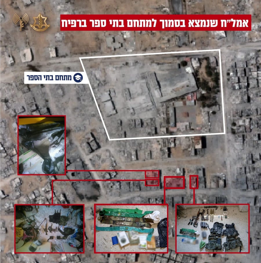 Weapons found in Rafah