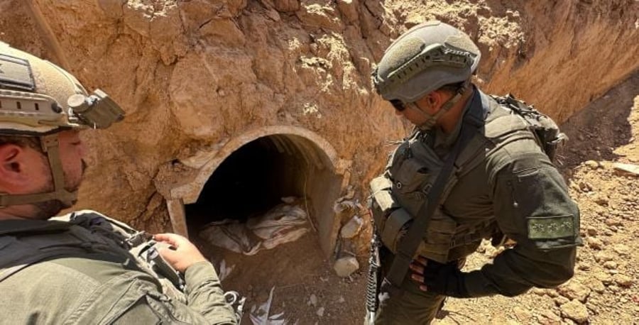 Tunnels found by the IDF in Gaza