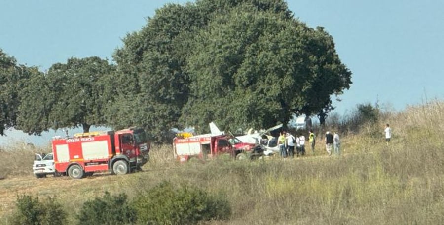 Photo of crash scene