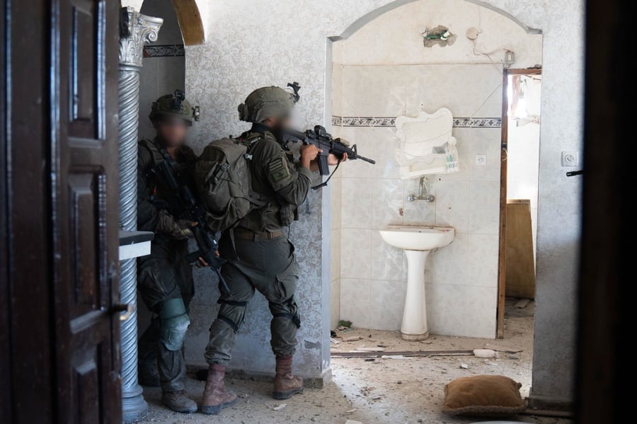 IDF forces in the Gaza Strip.