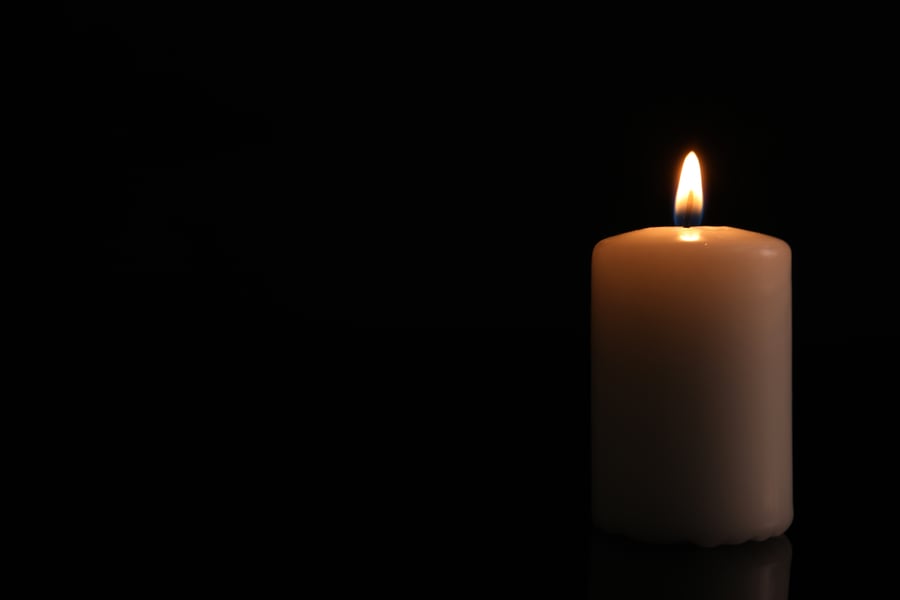 Memorial candle