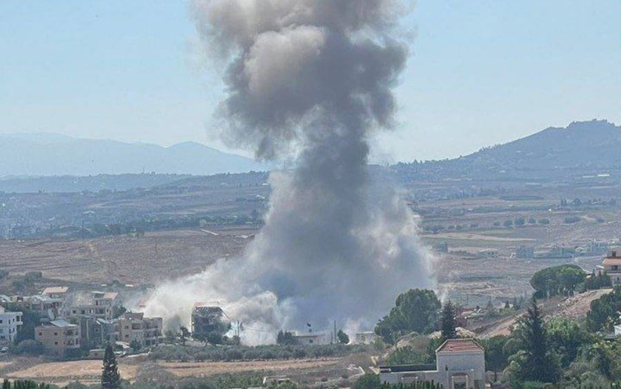 IAF attacks in Lebanon