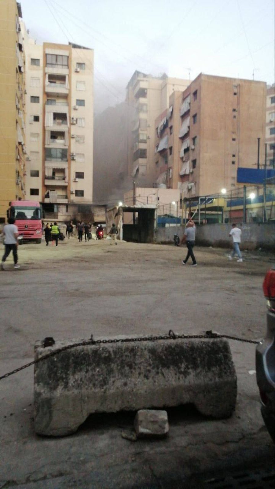 Site of Ali Karaki's elimination in Beirut.