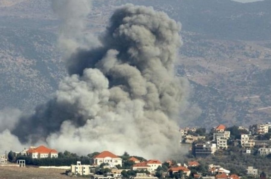 IDF strikes in Lebanon.