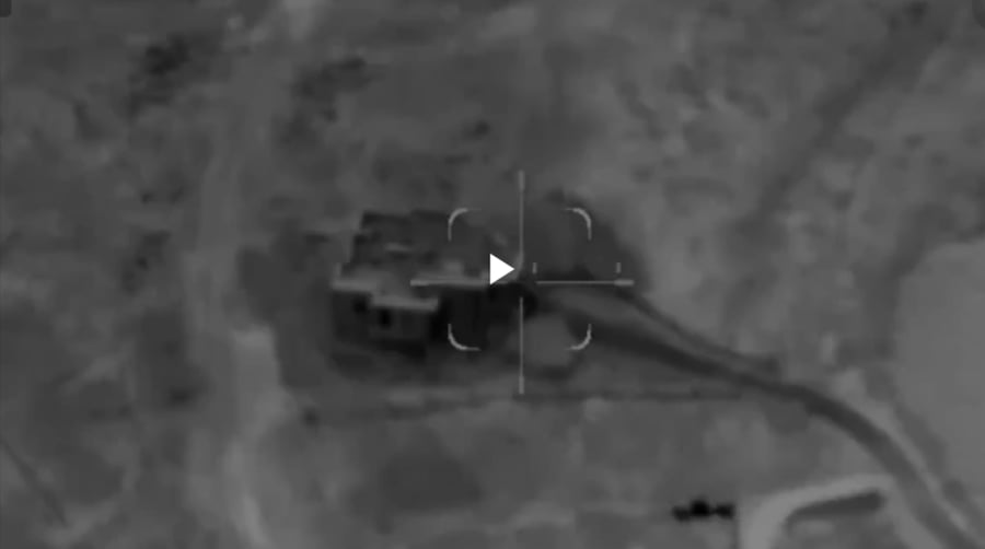 IAF attacking Hezbollah launchers