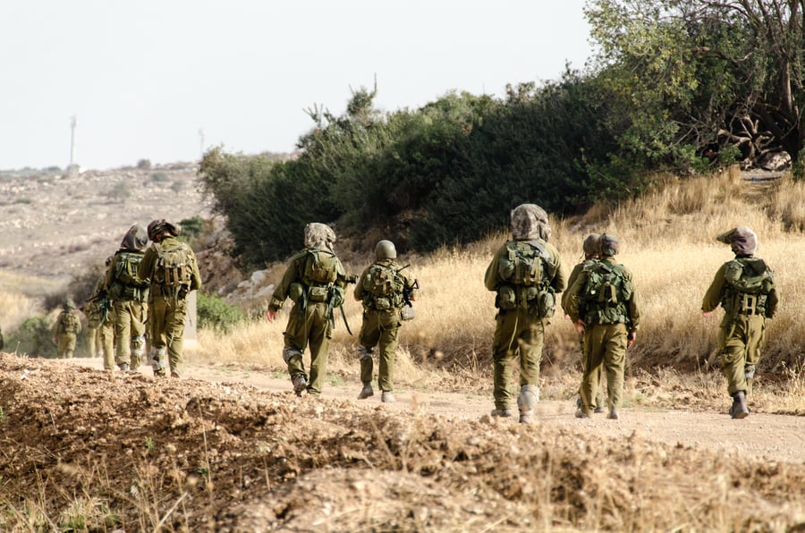 Elite counter-terror squad during the Second Lebanon military campaign / war