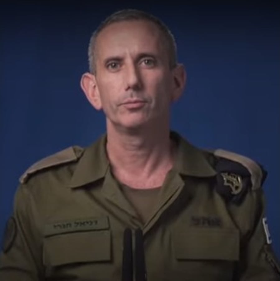 IDF Spokesperson Daniel Hagari.