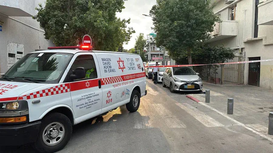 Chizkiyahu Hamelech Street in Tel Aviv, where a dead baby was found, 11 October 2024