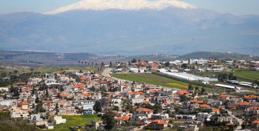 Illustrative: Settlement in northern Israel