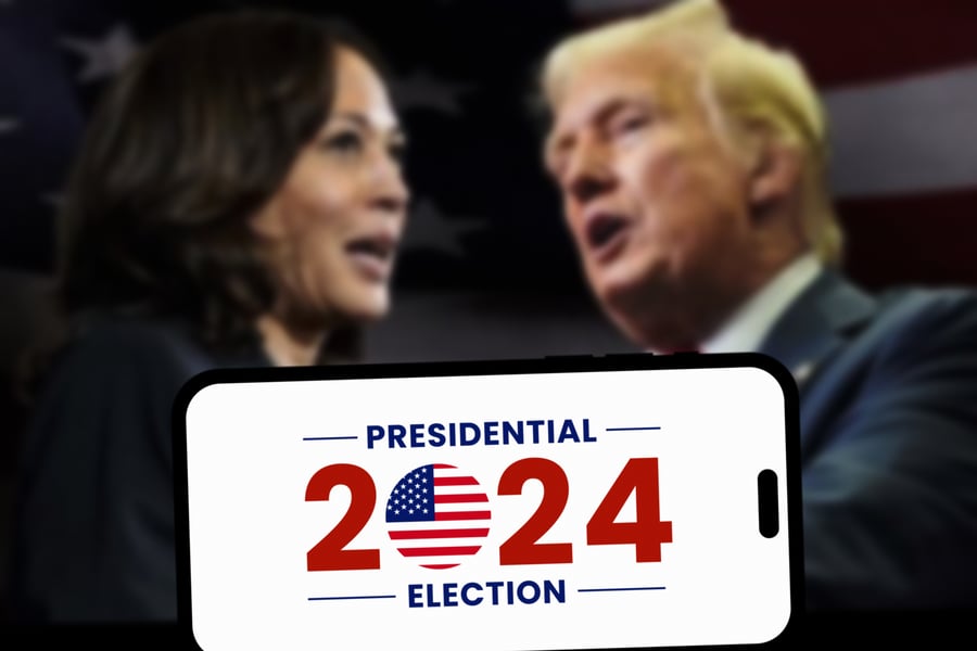 Kamala Harris and Donald Trump