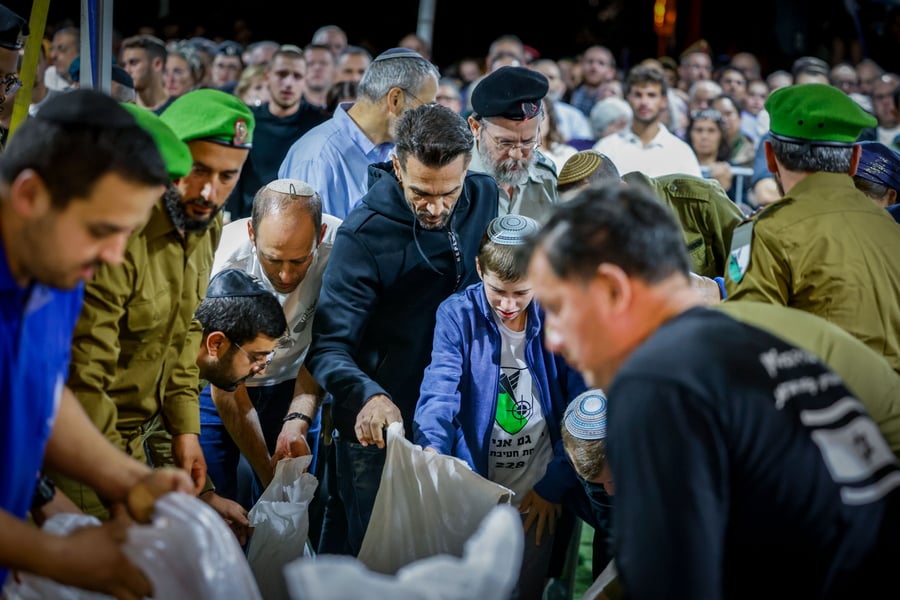 Funeral of Avraham Yosef Goldberg HY'D