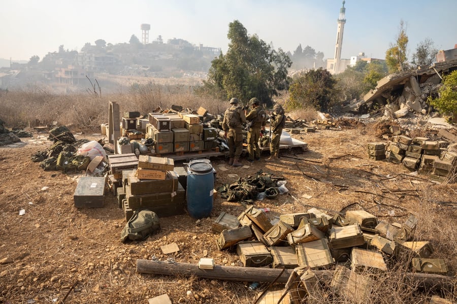 IDF fighters in southern Lebanon