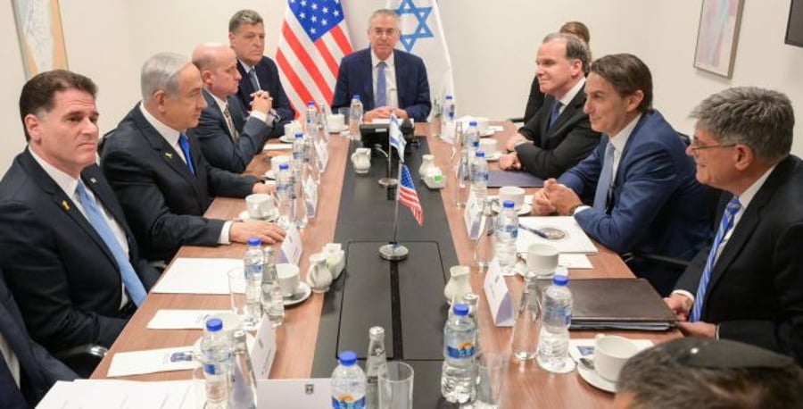 Netanyahu holds meeting with American envoy