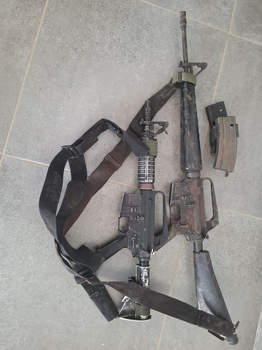 Weapons seized by IDF