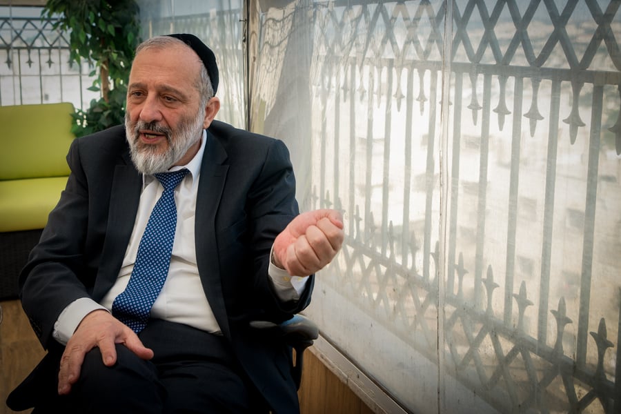 Shas leader Aryeh Deri.