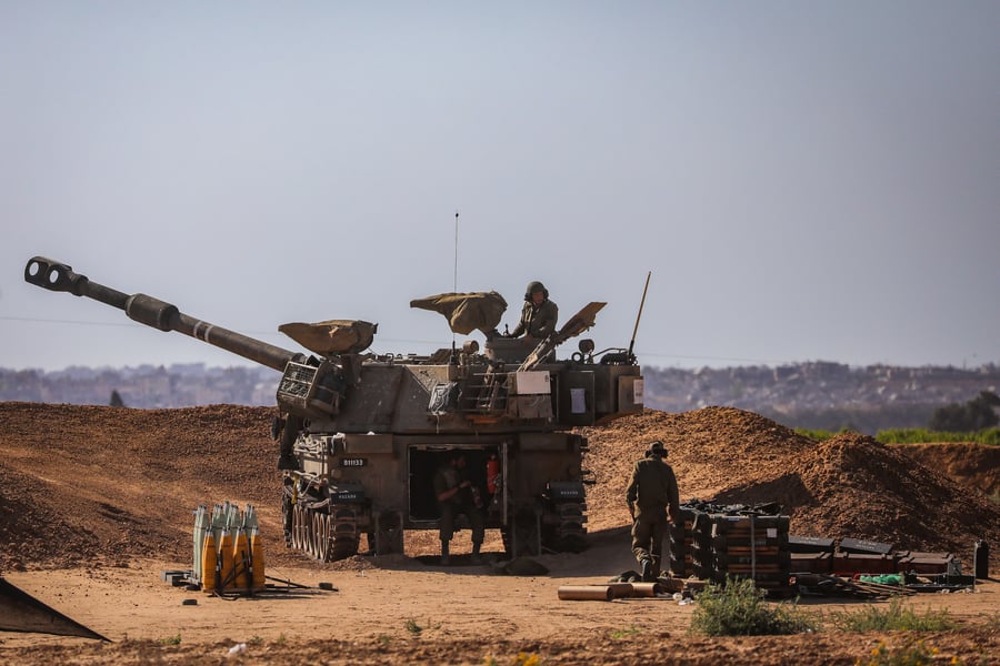 An IDF artillery unit  