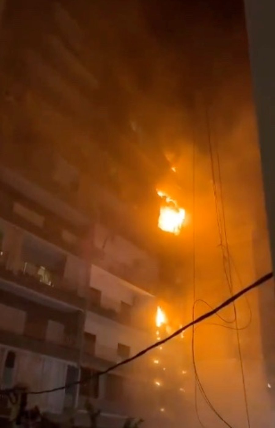 Fireballs after IDF attacks central Beirut