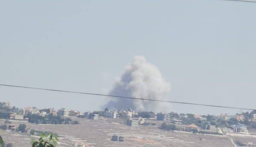 IDF strikes Hezbollah targets after they violate the ceasefire