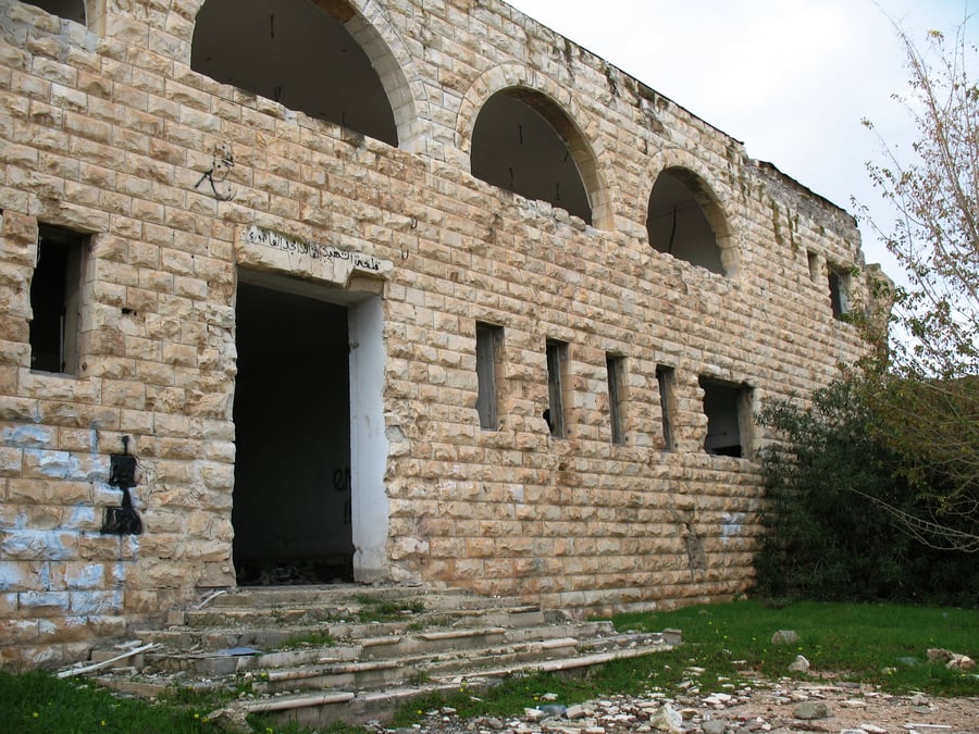 Abandoned fortress in Sa-Nur