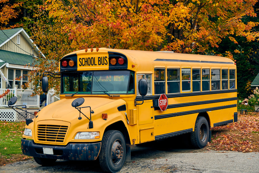 Illustrative: School bus 