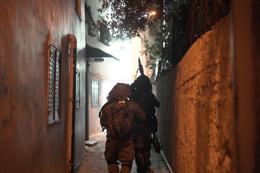 IDF forces in Judea and Samaria.