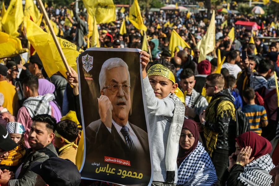 Pro-Fatah demonstration.