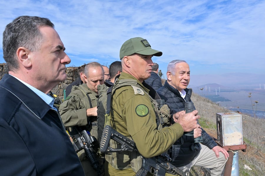 Prime Minister Binyamin Netanyahu and Defense Minister Katz.