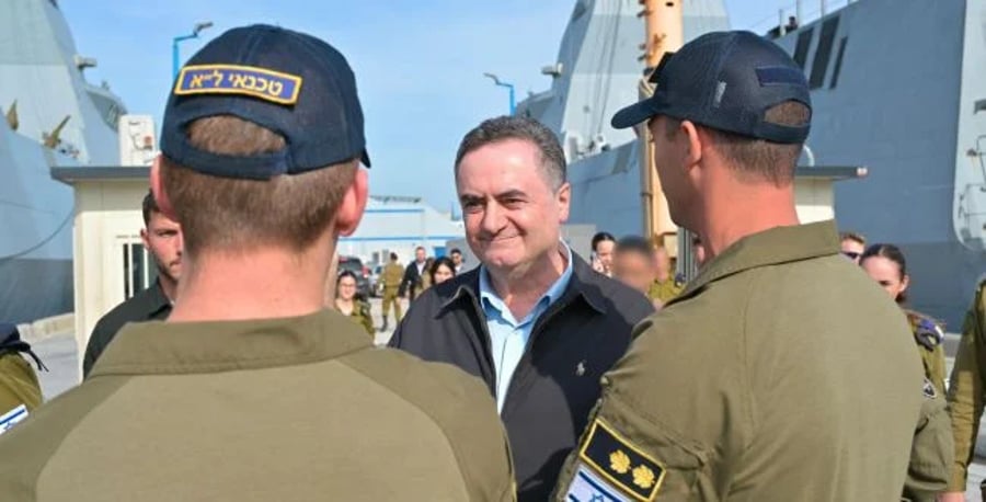 Katz visits Haifa Navy base