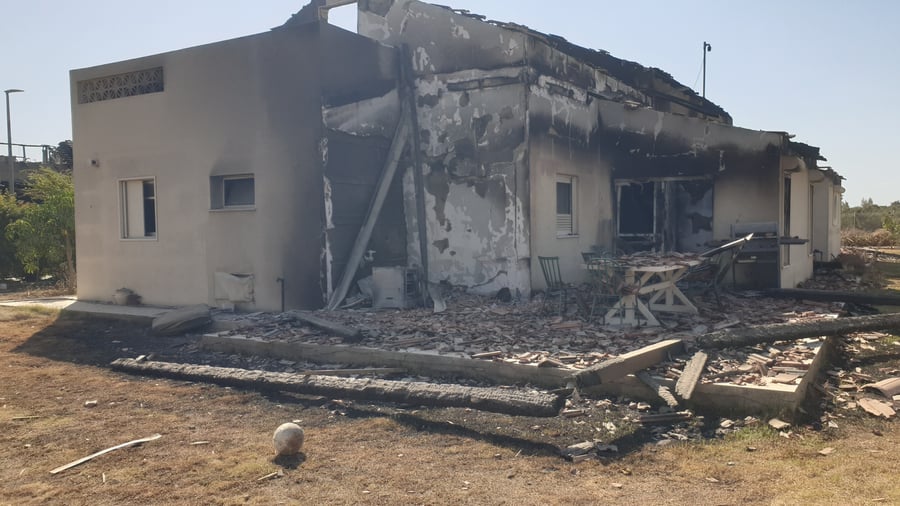 The aftermath of Hamas attack on Be'eri, the Israeli kibbutz on the border 