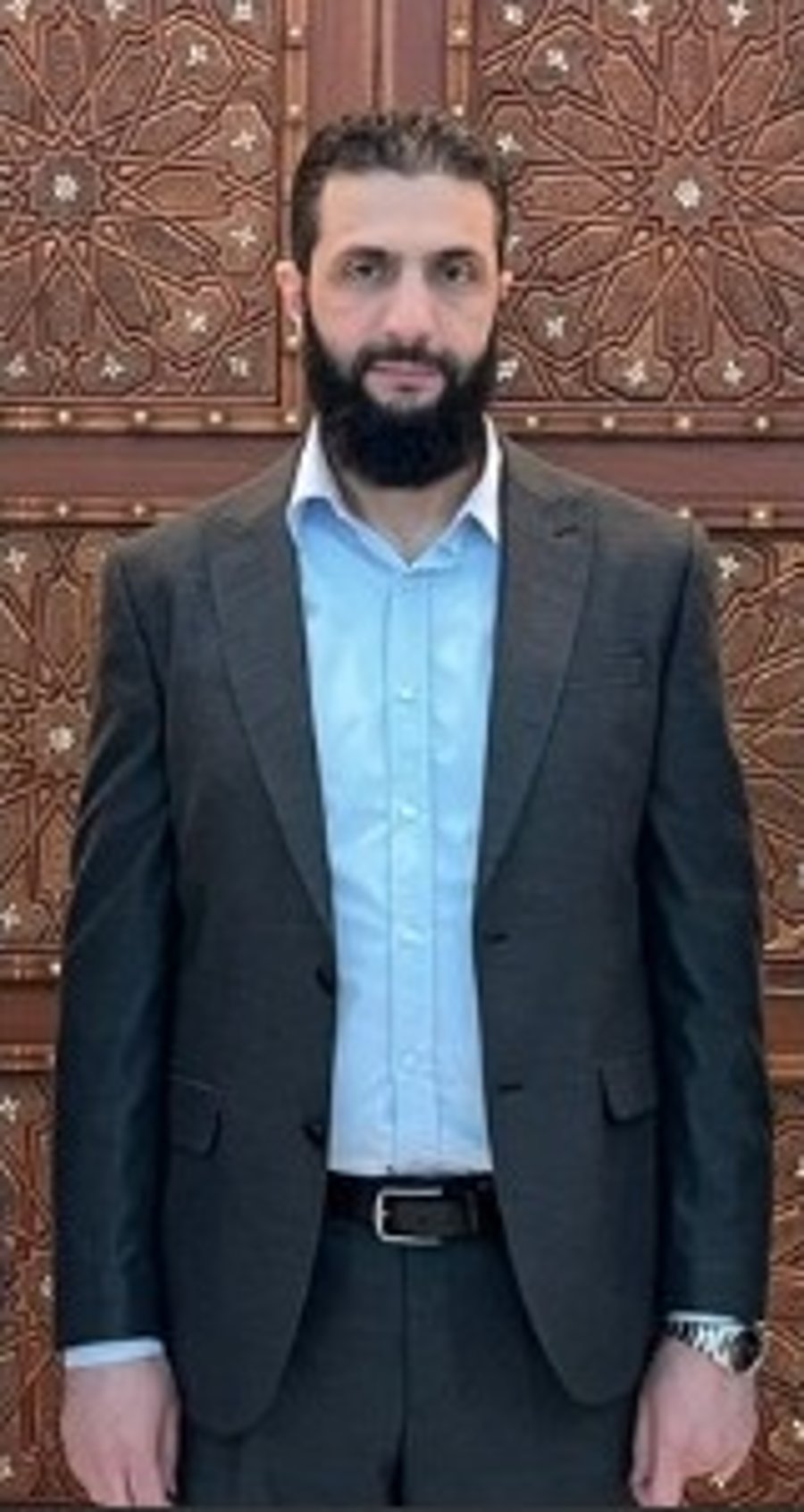 Syrian leader Ahmed al-Sharaa, also known as "Julani,"