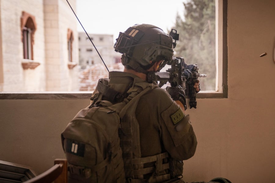 IDF soldier in Rafah