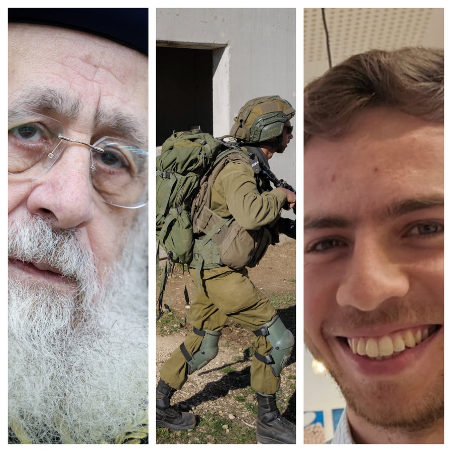 Rabbi Yitzhak Yosef, IDF soldier, Rabbi Yair Paran