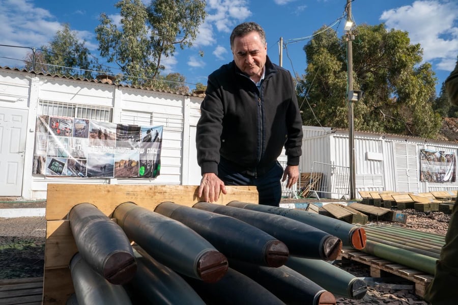 Defense Minister Israel Katz.