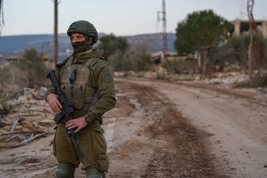 IDF soldier in Lebanon.