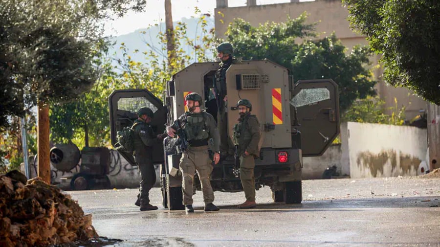 IDF soldiers in Nablus