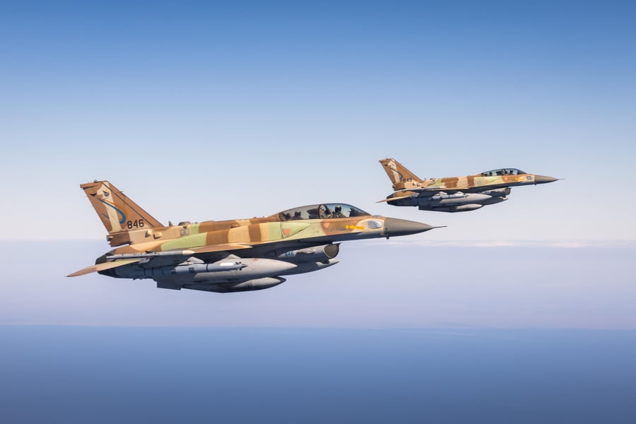 IDF planes en route to Yemen.