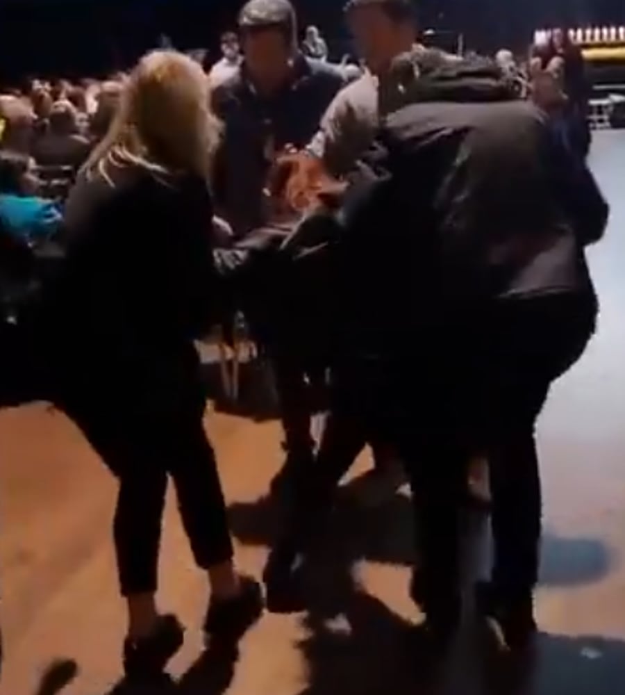 Jewish woman being dragged out of Holocaust memorial event in Ireland