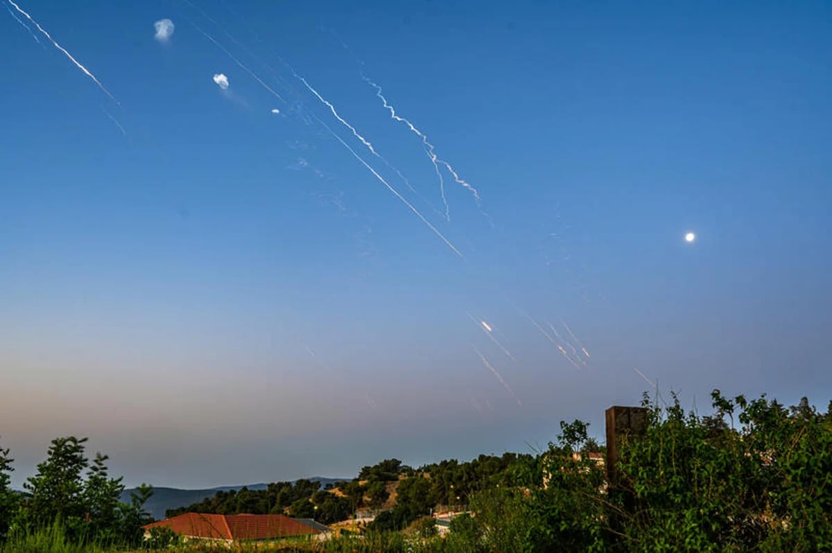 Missiles en route to israel