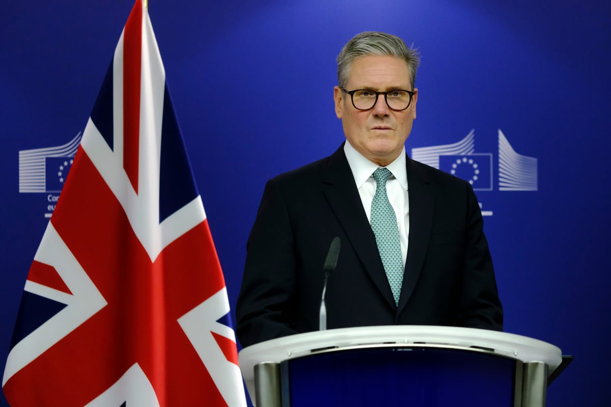 British Prime Minister Keir Starmer