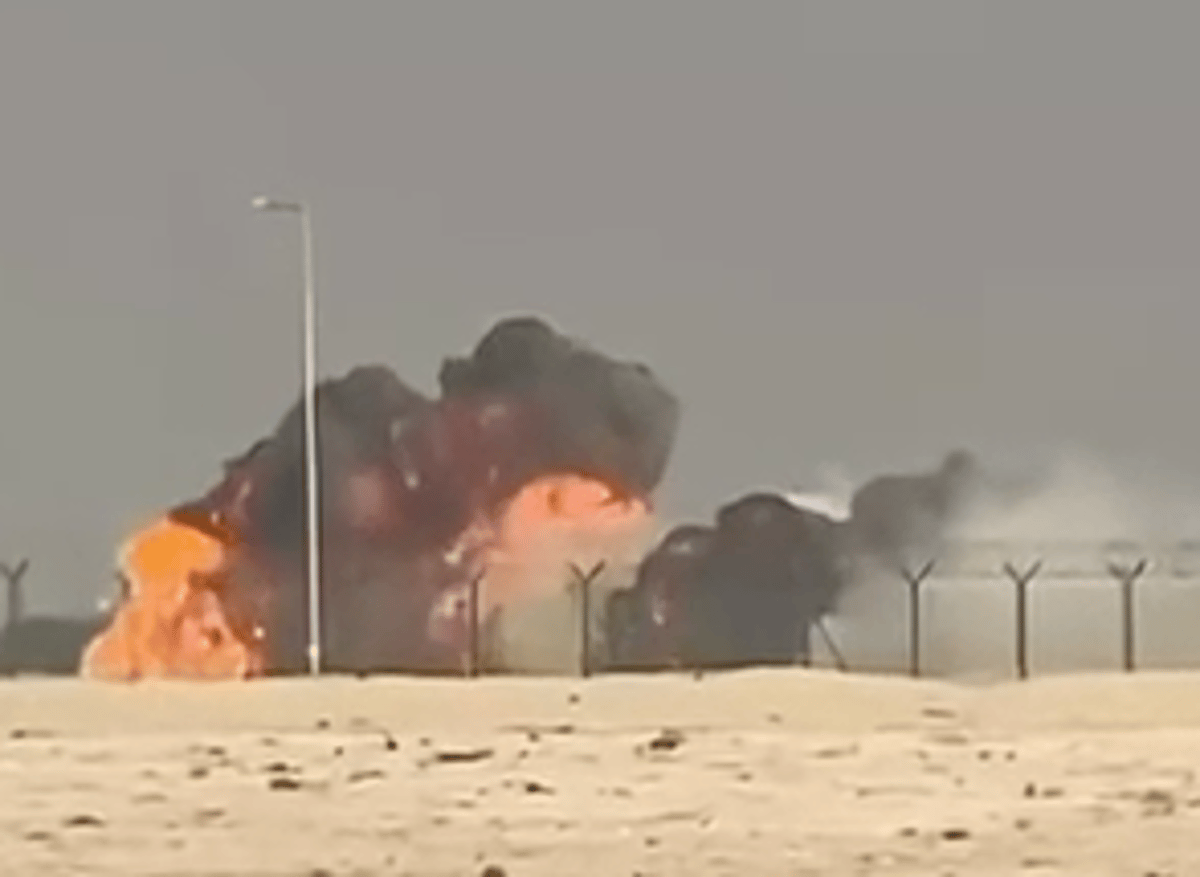 Dubai plane crash, 21 November 2025