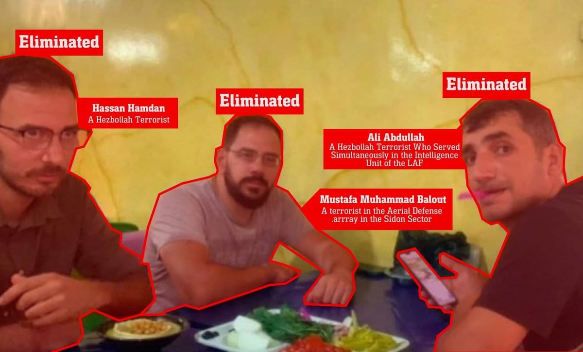 IDF Eliminates Three Hezbollah Terrorists, Including Lebanese Army Double Agent