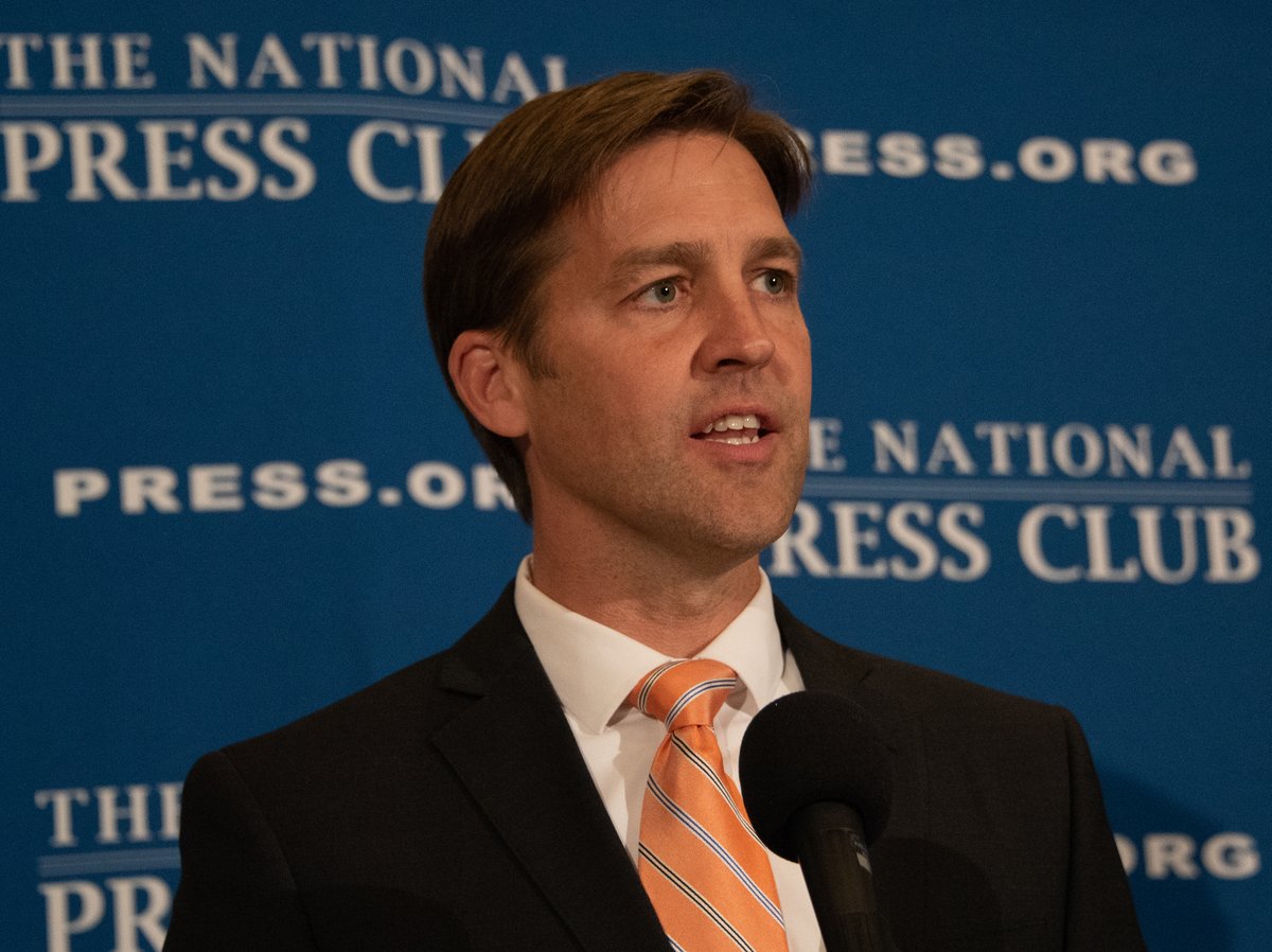 Washington, DC/United States - October 31, 2018: Senator Ben Sasse speaks to a luncheon at the National Press Club.