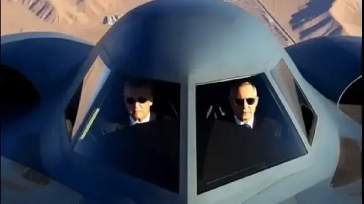The Stealth Alliance: Netanyahu Releases AI Video of Him and Trump in a Stealth Bomber