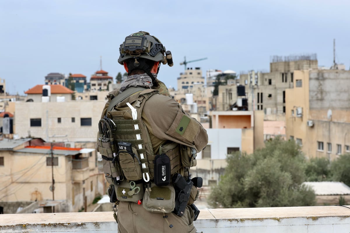 IDF soldier operating in Tulkarem, February 6, 2026