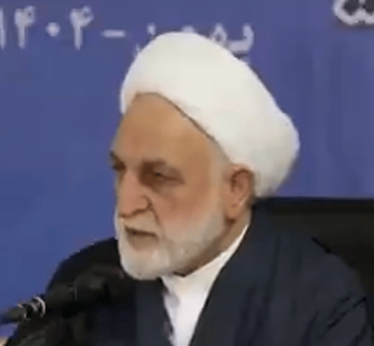 Iran’s Chief Justice Gholam-Hossein Mohseni-Eje'i 
